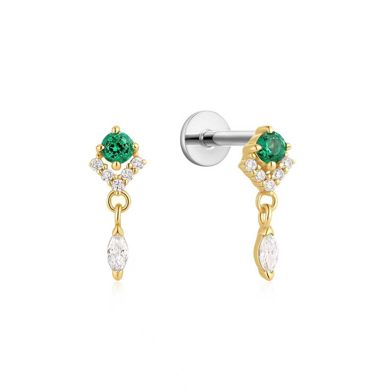 14K Gold Plated Cartilage