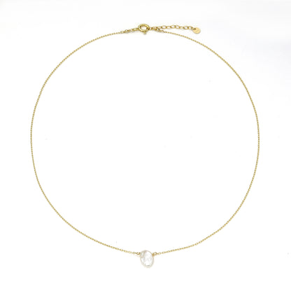 14K Gold Filled Pearl Necklace - Lyra