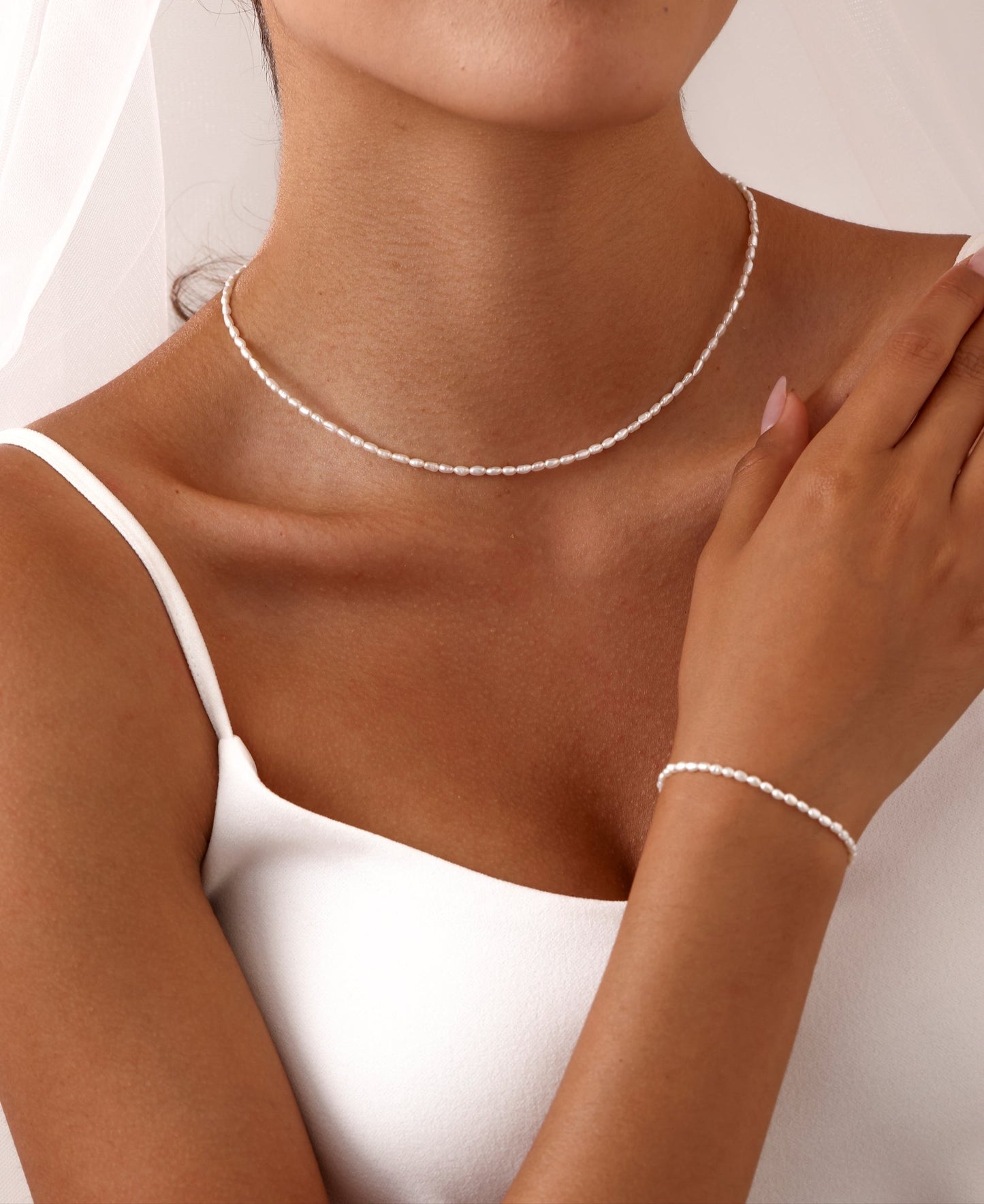 Sterling Silver Pearl Bracelet - Nova