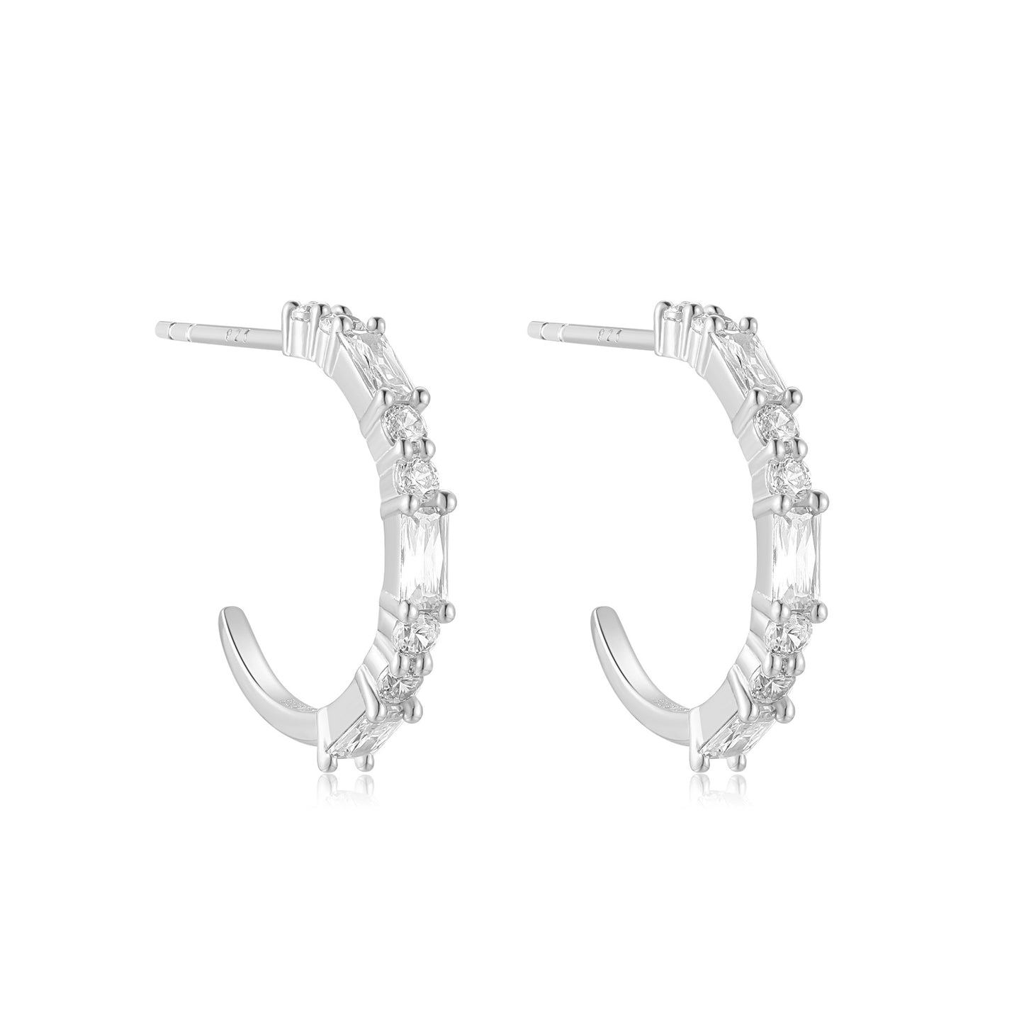 Sterling Silver Eternal Radiance Earrings