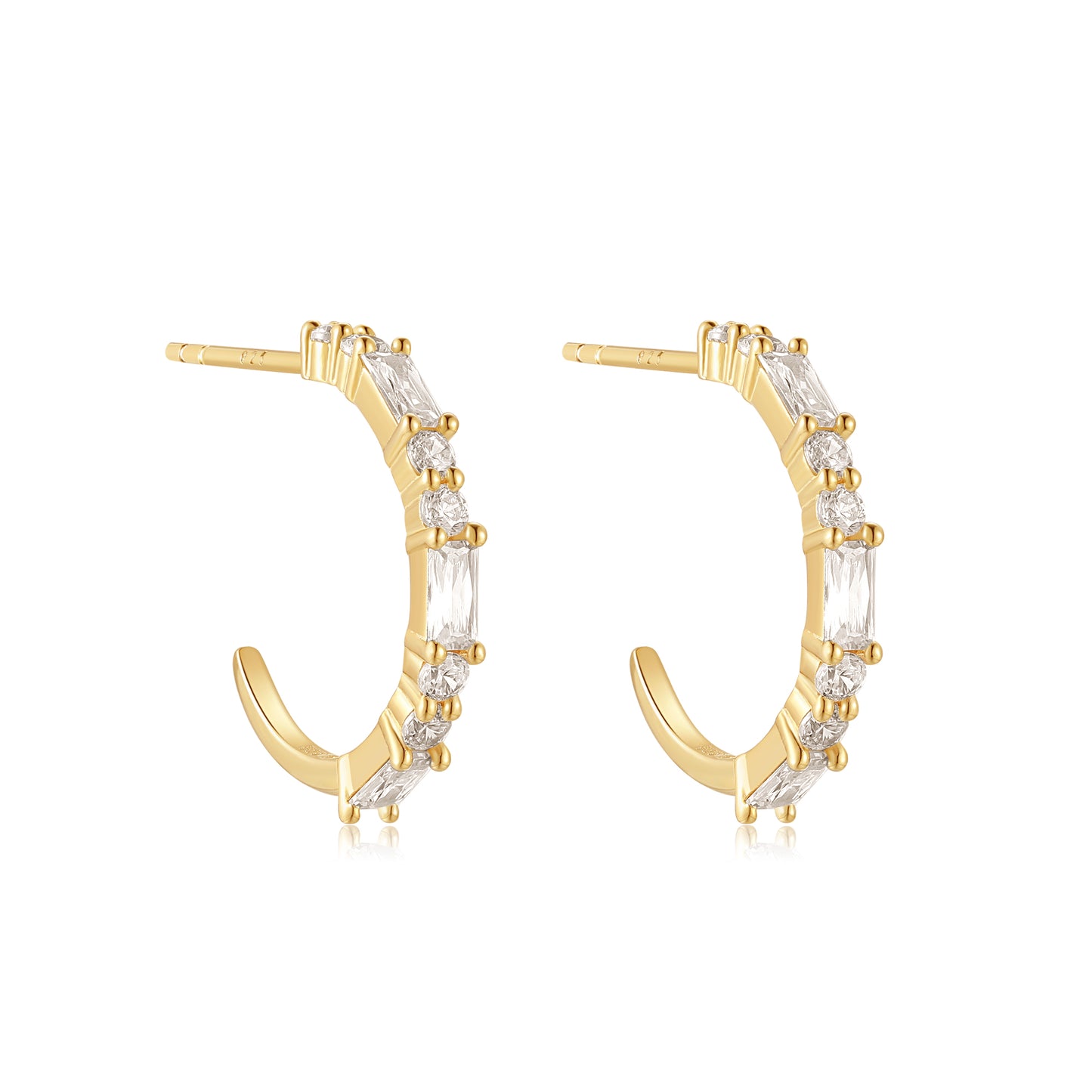 18K Gold Vermeil Eternal Radiance Earrings