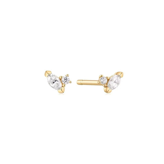 9K Gold Lab-Grown Diamond Studs