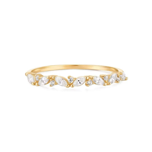 9K Solid Gold Lab-Grown Diamond Ring