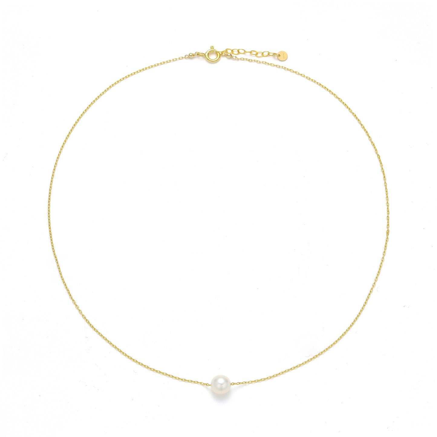 14K Gold Filled Pearl Necklace - Meteor