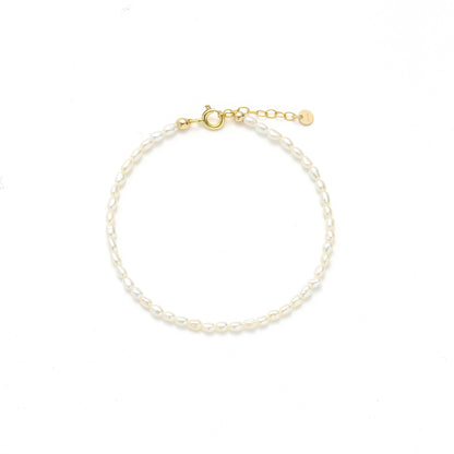 14K Gold Filled Pearl Bracelet - Nova