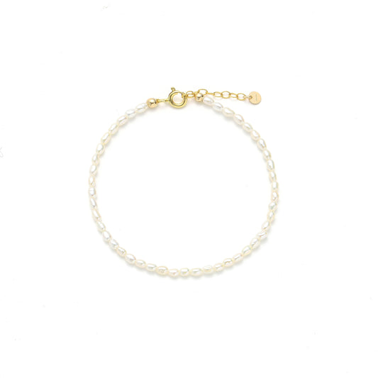 14K Gold Filled Pearl Bracelet - Nova