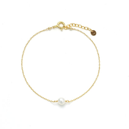 14K Gold Filled Pearl Bracelet - Meteor