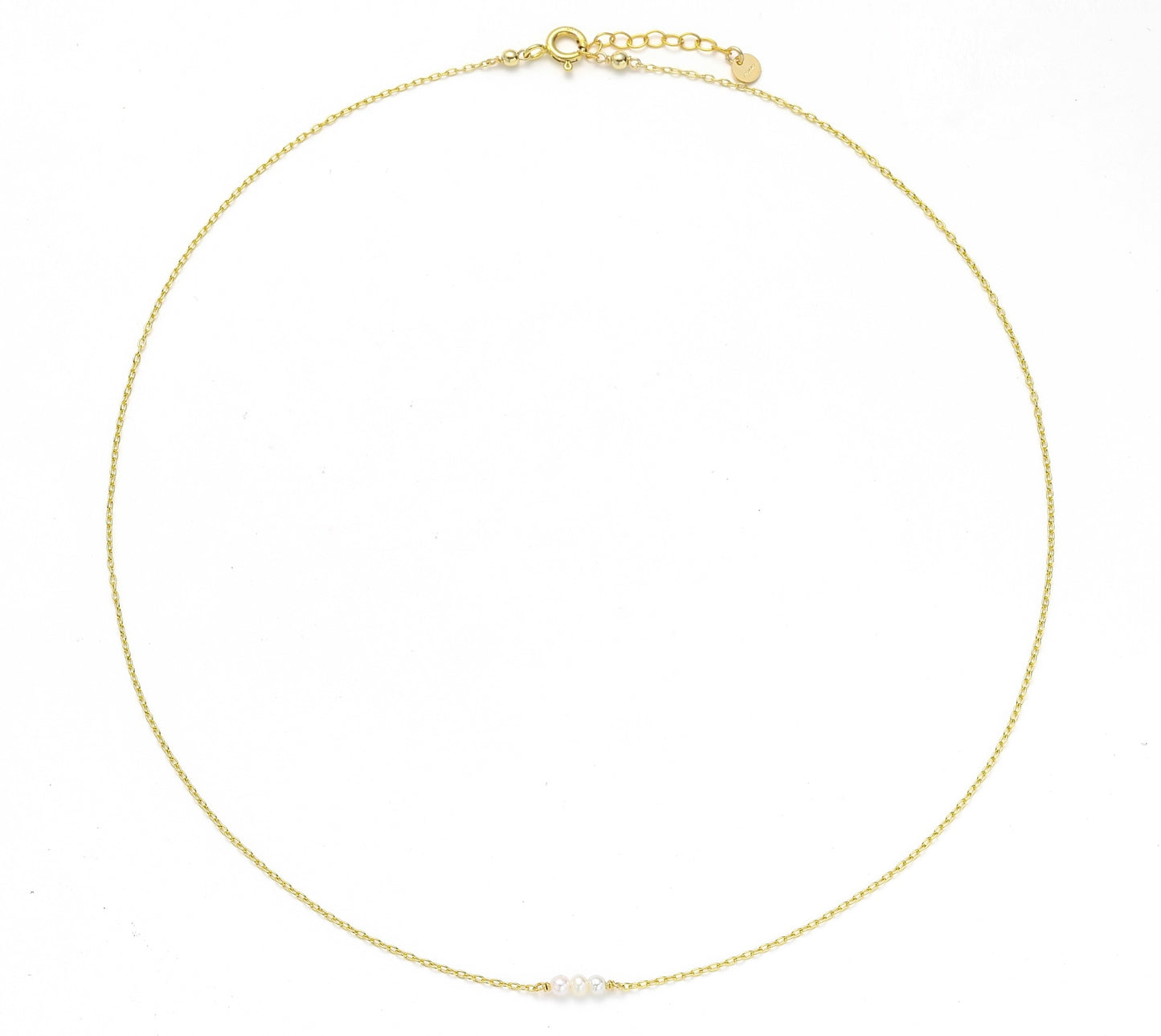 14K Gold Filled Pearl Necklace - Mira