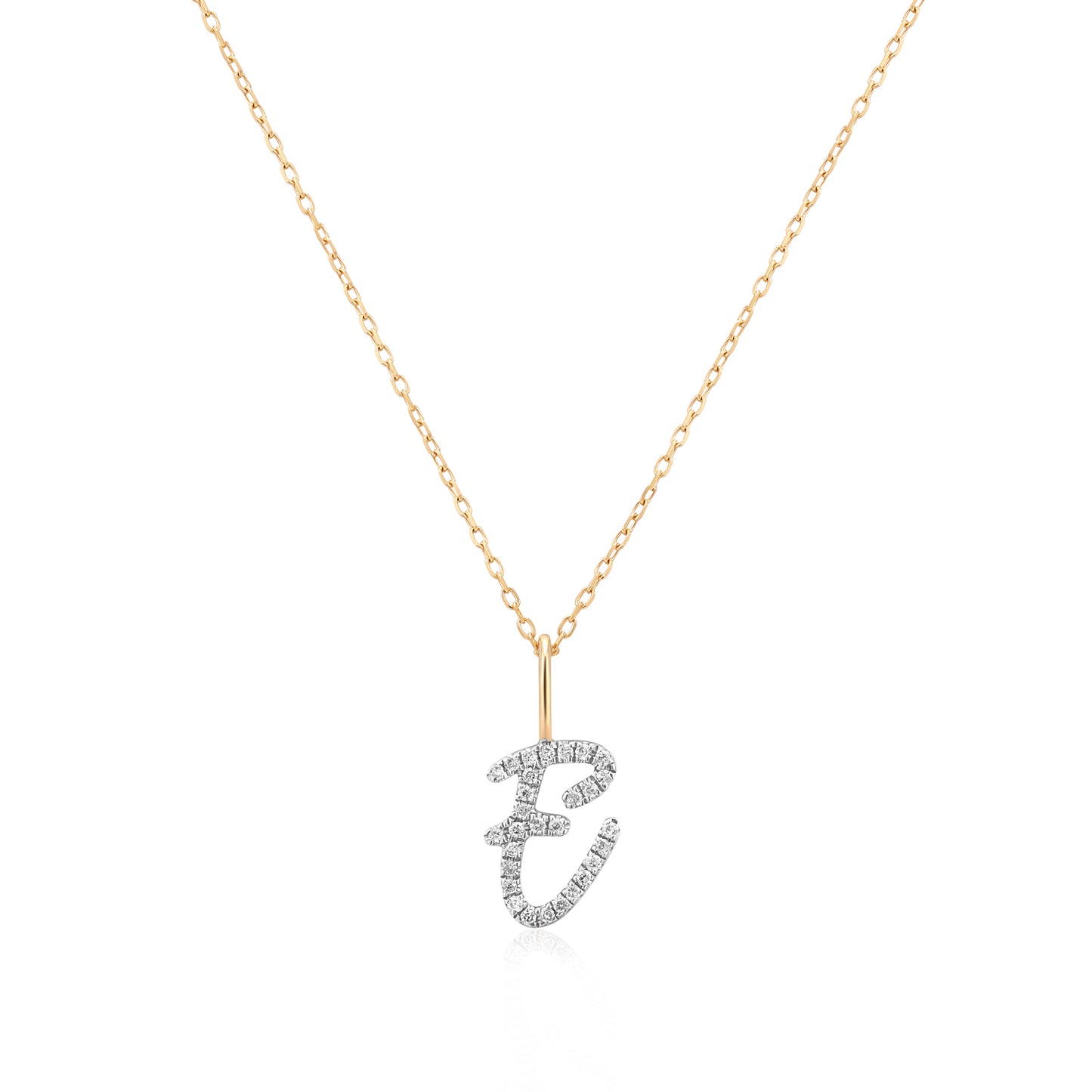 Initial Charm Necklace