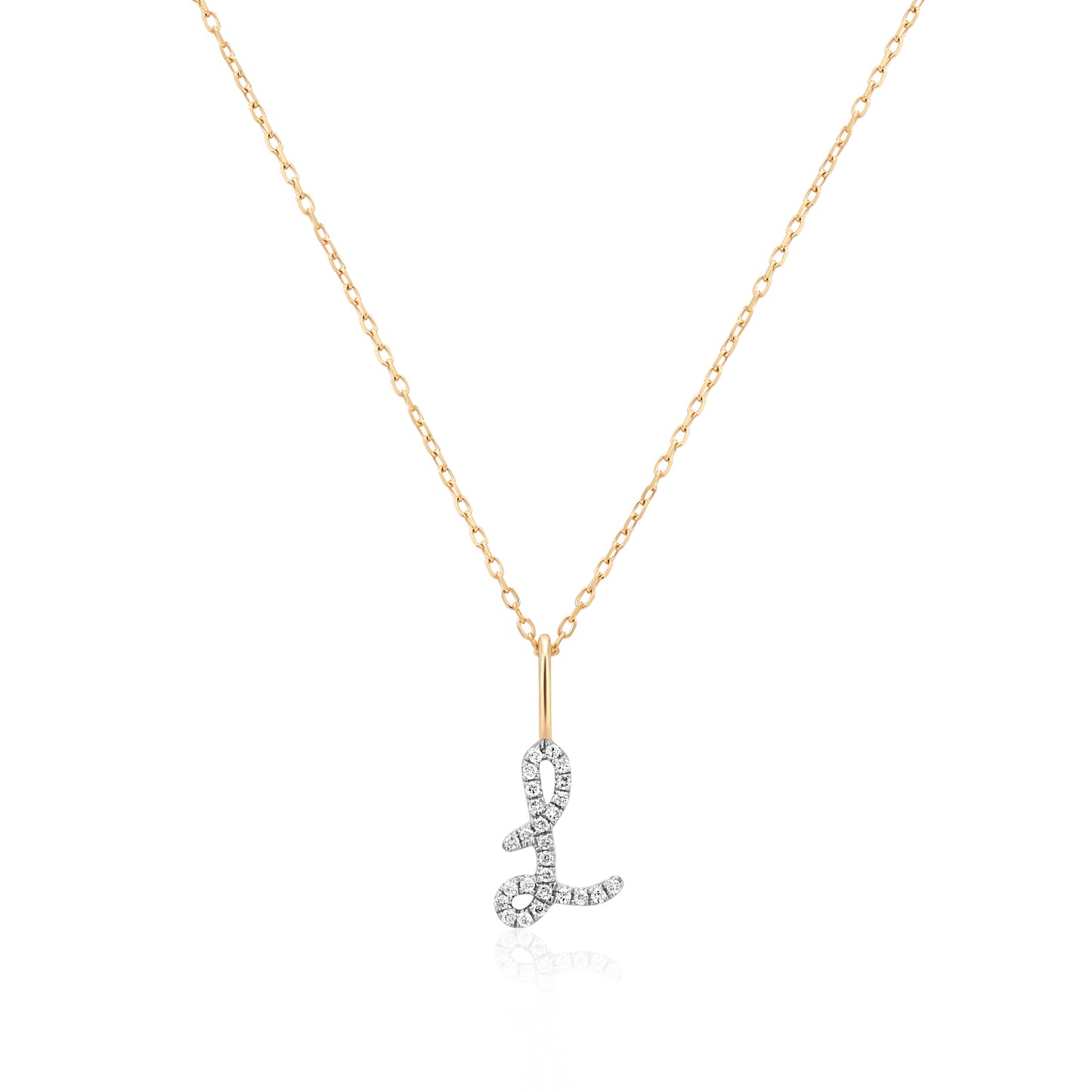 Initial Charm Necklace