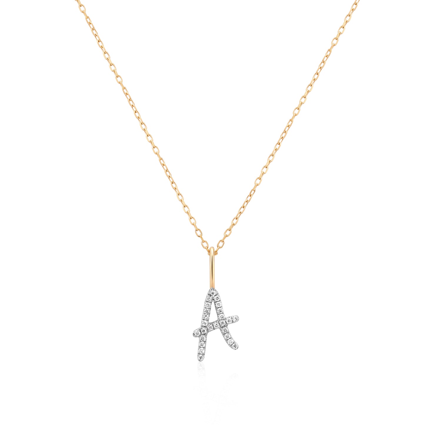 Initial Charm Necklace