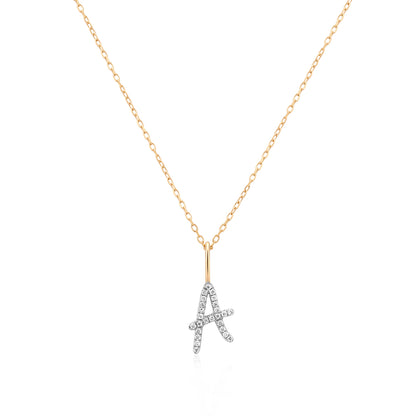 Initial Charm Necklace