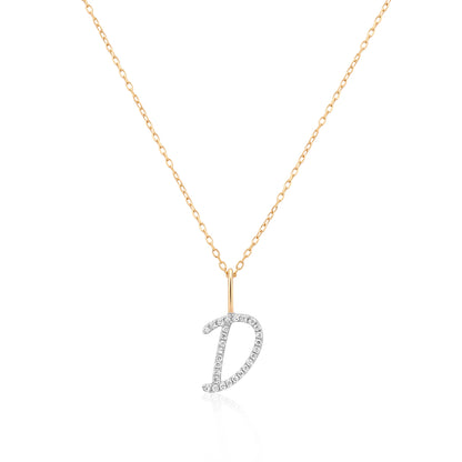 Initial Charm Necklace