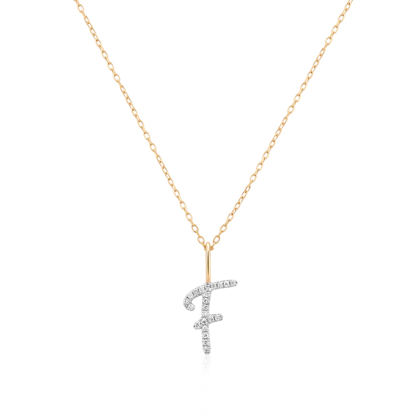 Initial Charm Necklace