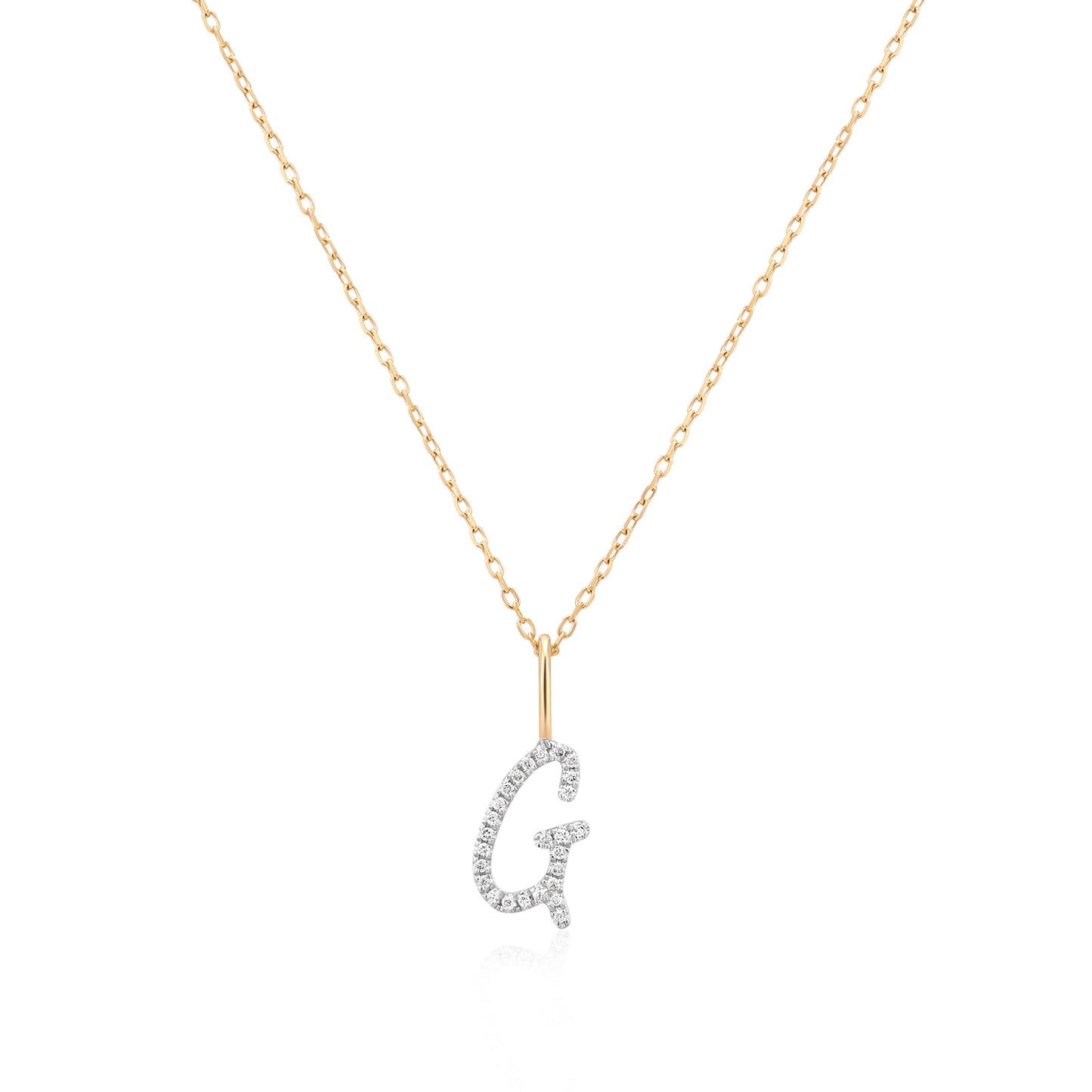 Initial Charm Necklace