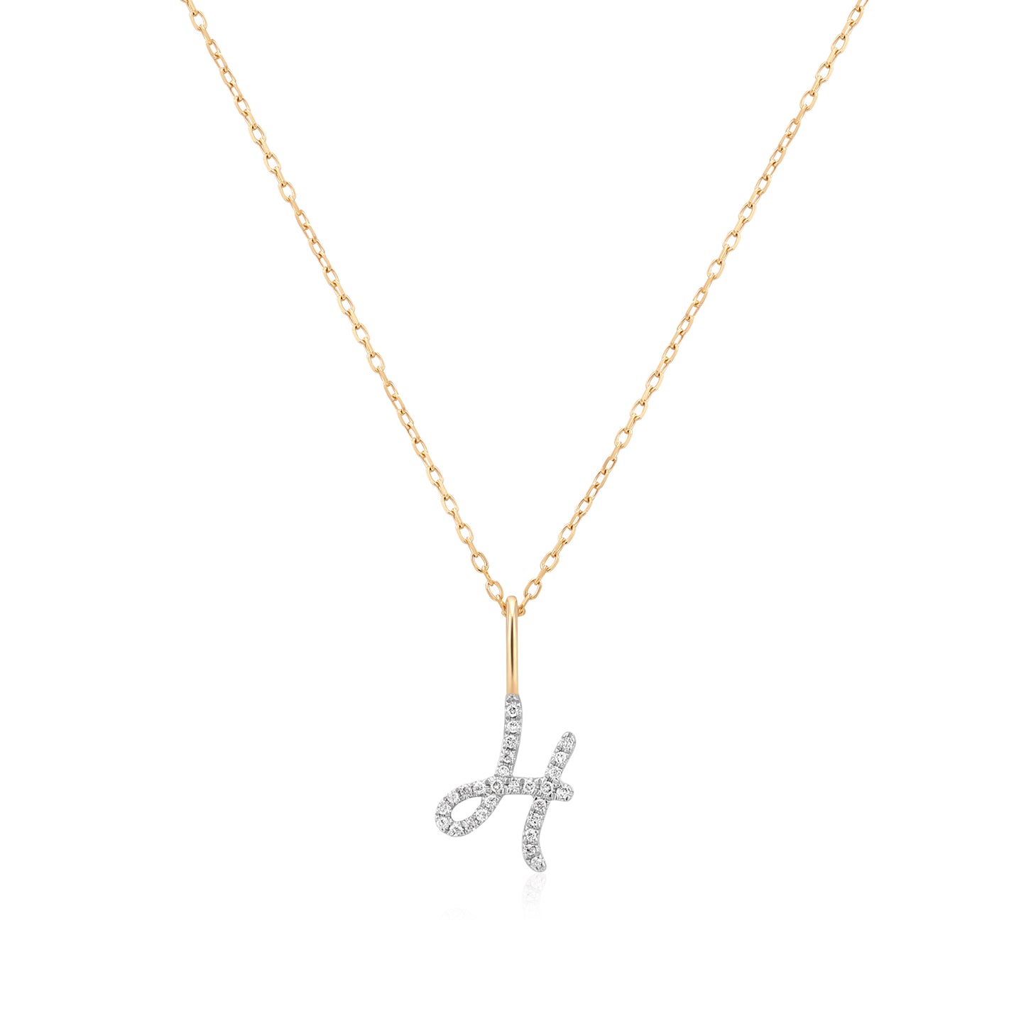 Initial Charm Necklace