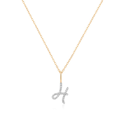 Initial Charm Necklace
