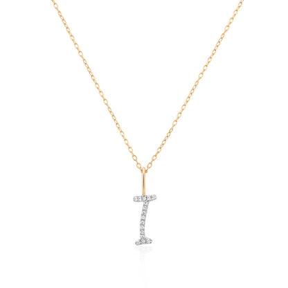 Initial Charm Necklace