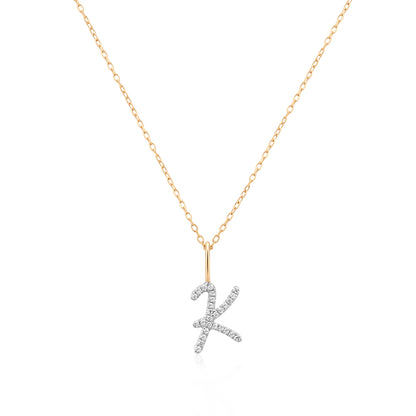 Initial Charm Necklace