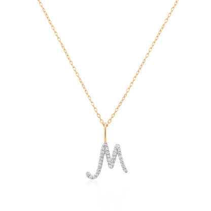 Initial Charm Necklace