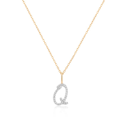 Initial Charm Necklace