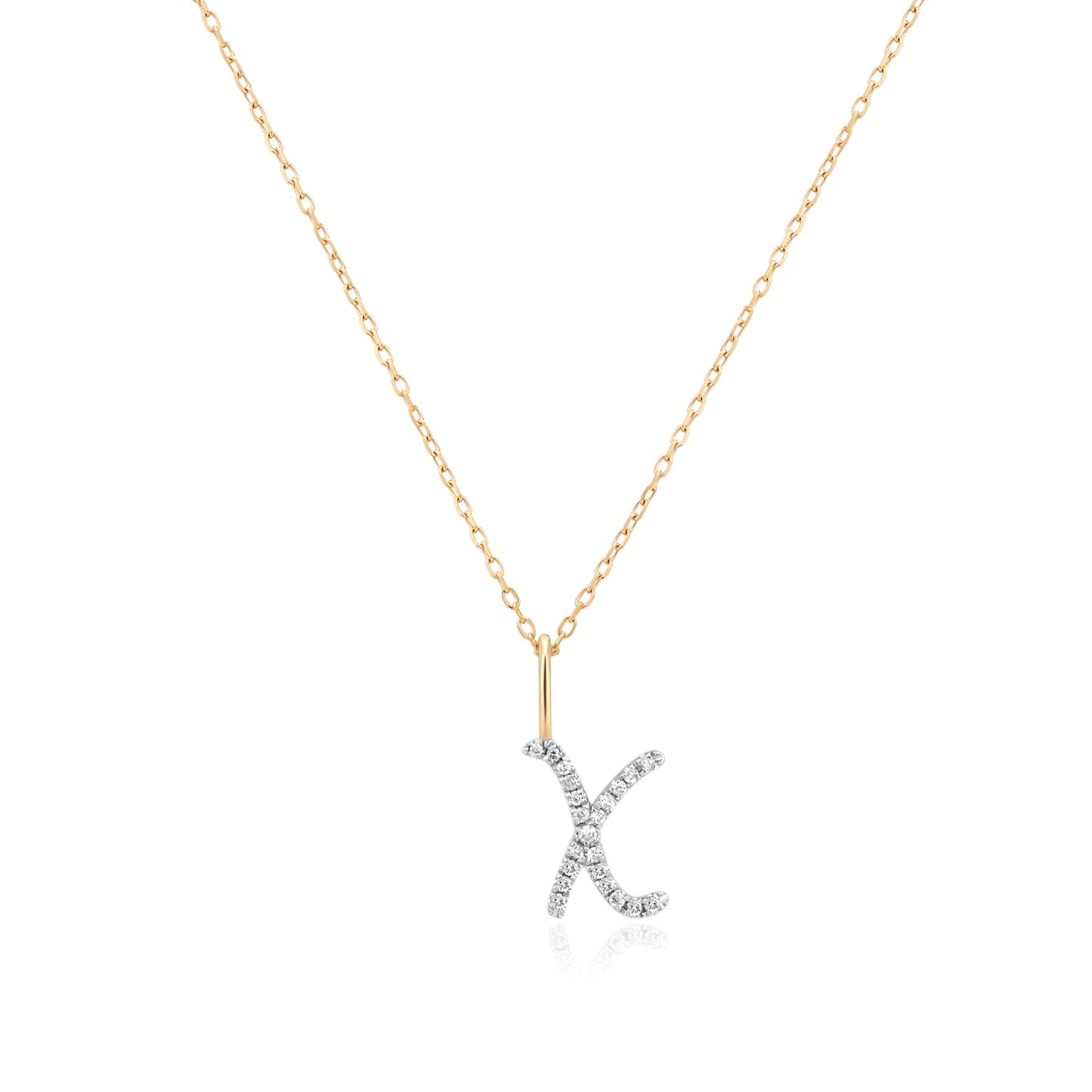 Initial Charm Necklace