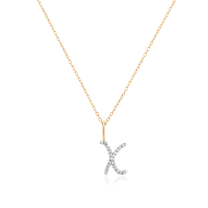 Initial Charm Necklace