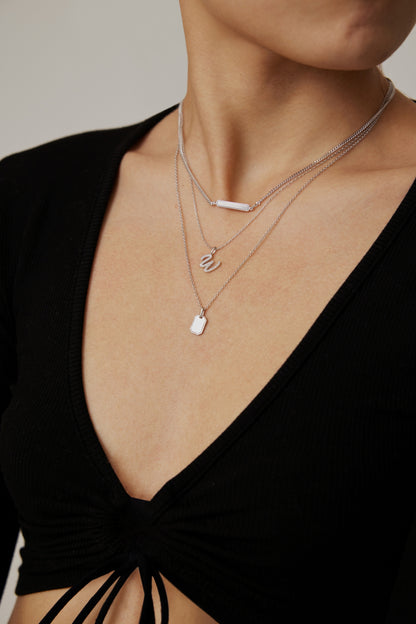 Initial Charm Necklace