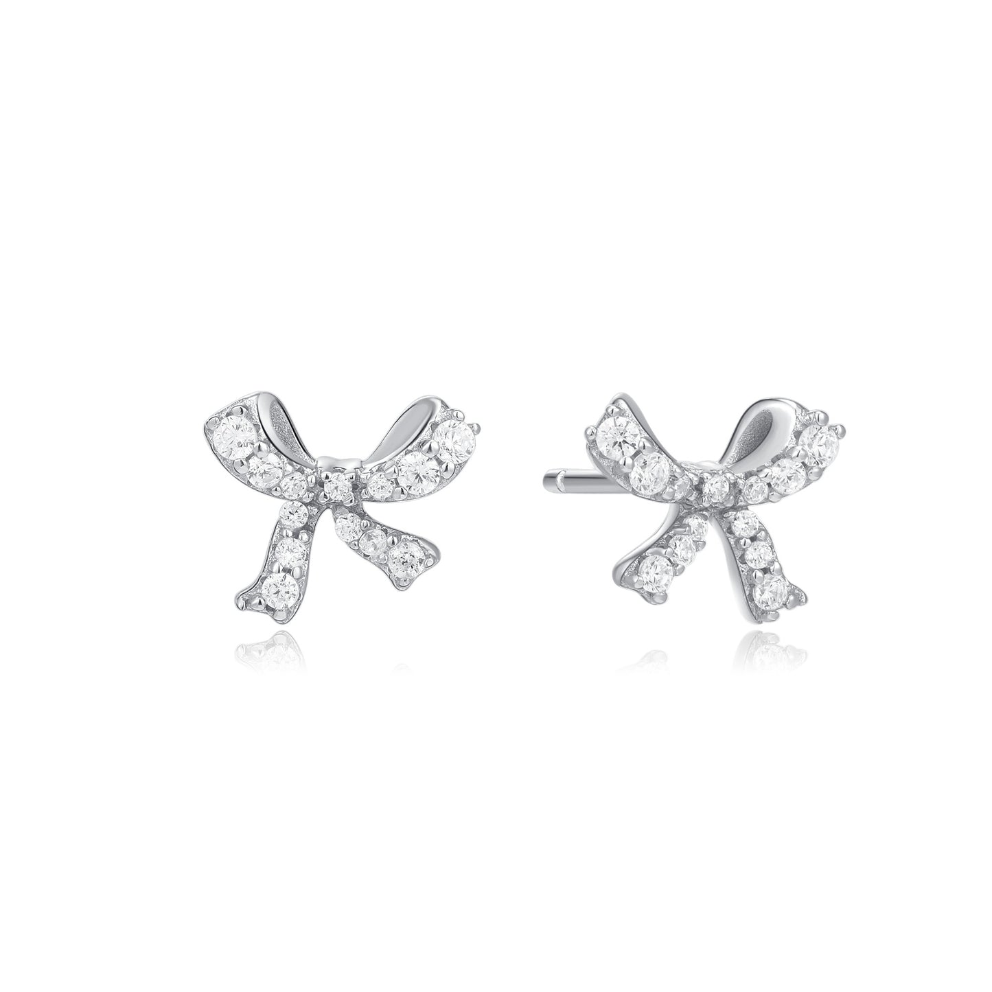 Bow Tie| Bow Earring Sterling Silver