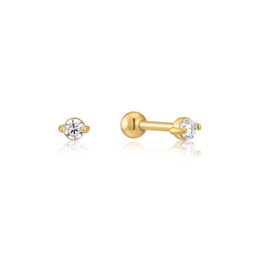 Sterling Silver 14K Gold Plating Ear Party Earring studs