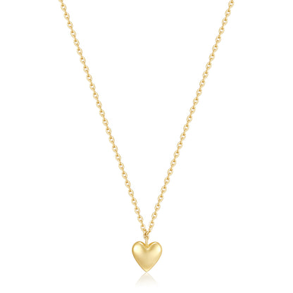 14k Gold Vermeil Eternal Heart Necklace