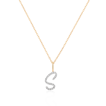 Initial Charm Necklace